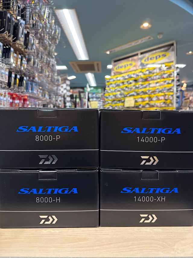 ダイワ　２５ソルティガ入荷！